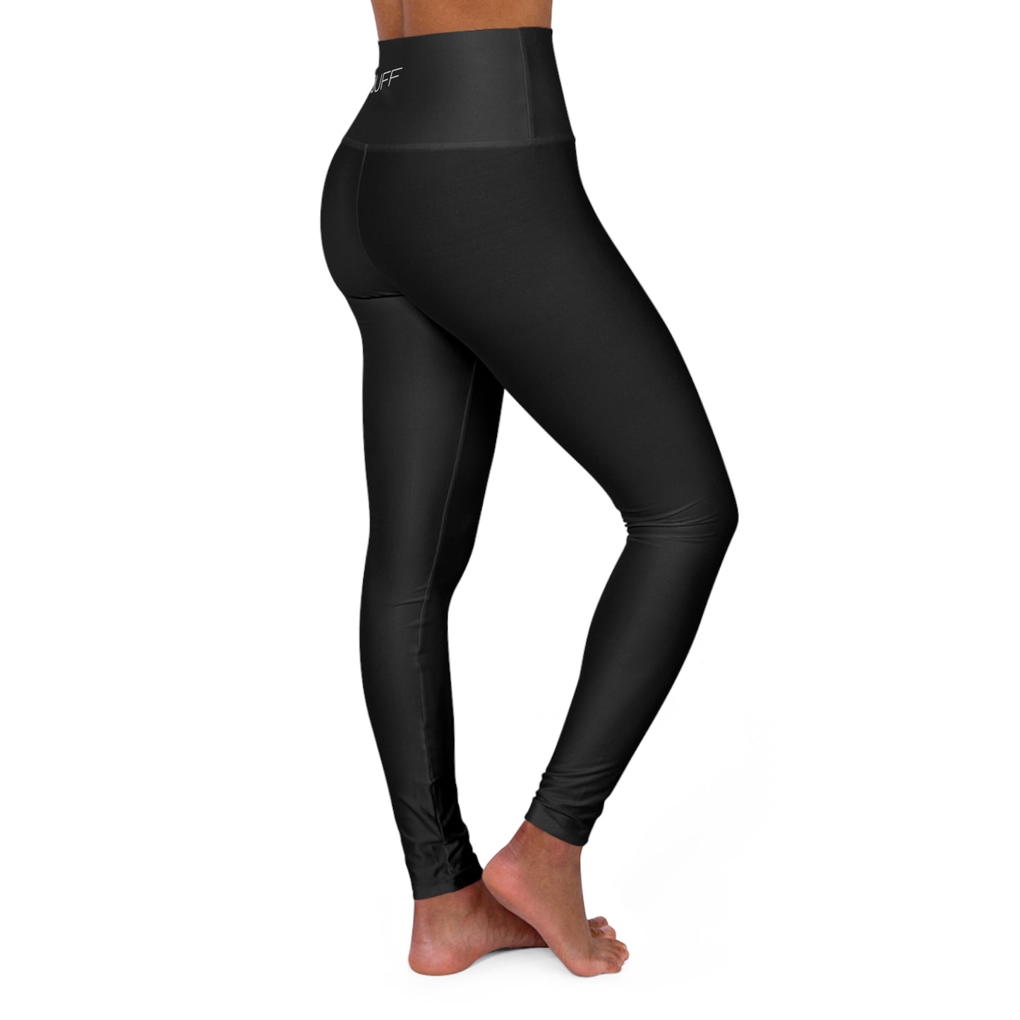 Classic BUFF High Waisted Yoga Leggings (Black)