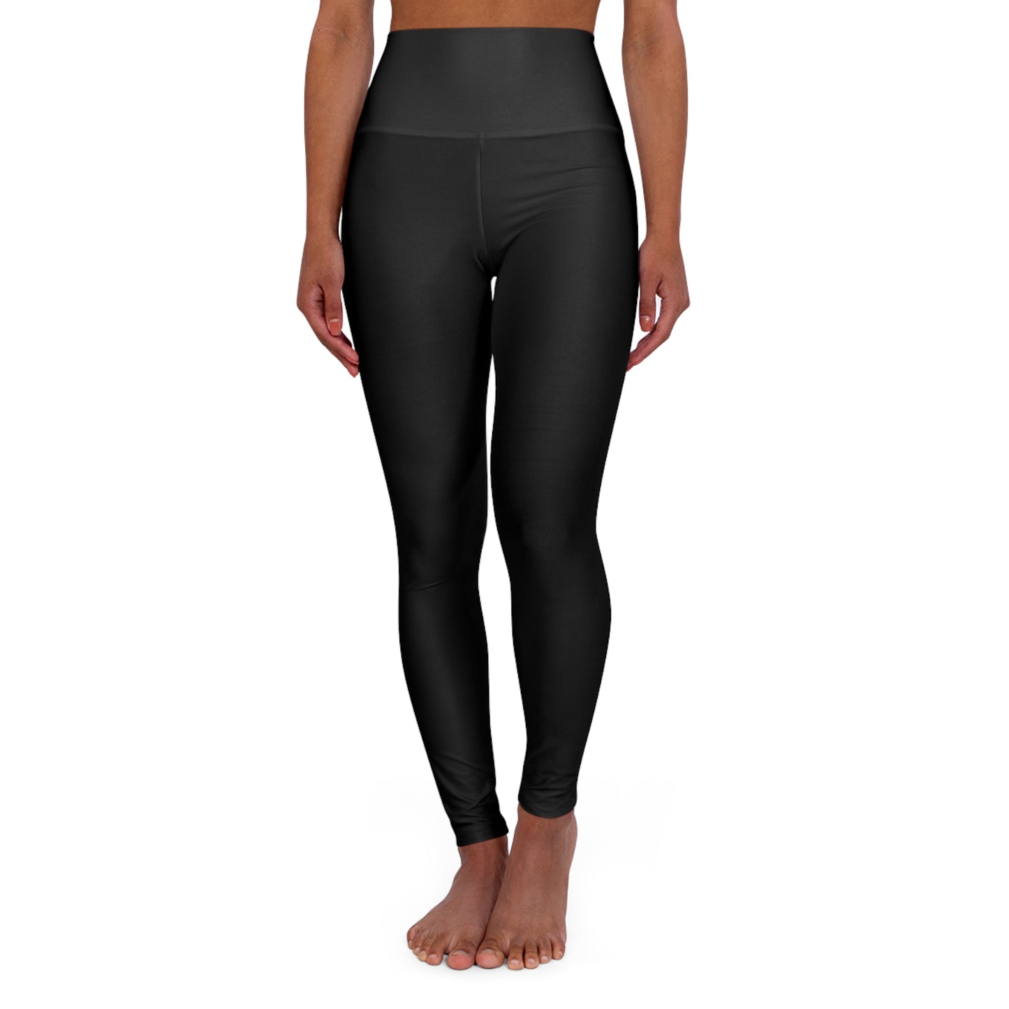 Classic BUFF High Waisted Yoga Leggings (Black)