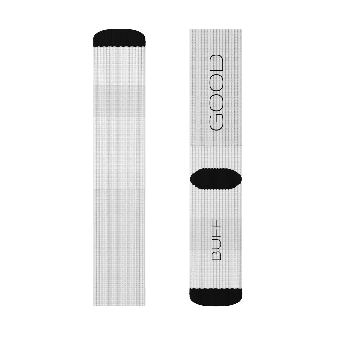 "Do Good" Crew Socks (White)