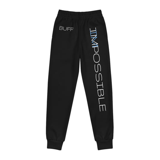 "I'm Possible" Youth joggers (Black)